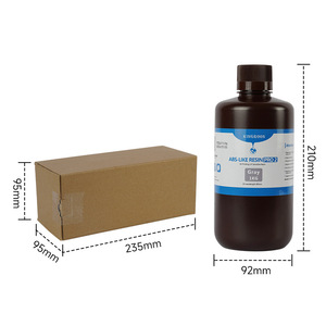 Qi Pang <b>ABS</b>-Like Resin Pro2 Gray 1kg 3D Printing UV Sensitive Resin - Product Image 1