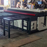 Scie à panneaux carrée MJ1300-X3, machine à scier le bois, scie à refendre multi-lames, scie à panneaux multi-refendage à double arbre