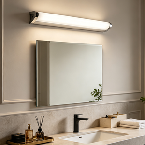 Minimalist Wall Lamp LED Aluminum Alloy Rectangular White Shade 3500K Warm White Wall Mounted Living Room Lighting - Product Image 6