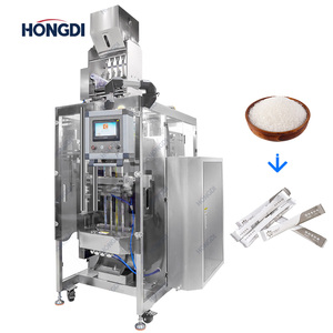 Máquina Automática de Llenado de Gránulos de Cuatro Carriles con Sellado Trasero, Alta Eficiencia y Bajo Ruido para Azúcar, Sal, Arroz, Semillas y Bolsas de Plástico - Product Image 2