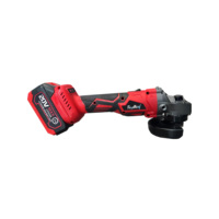 Meuleuse d'angle sans fil 20V sans balais 8500 tr/min avec batterie au lithium portable réglable 6.0AH et poignée latérale pour le bricolage (modèle WS0081)