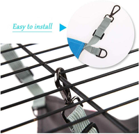 Hamac pour chat nouvellement conçu - Couverture de couchage avec isolation épaisse pour une chaleur supplémentaire du hamac pour chat
