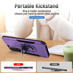 Hot bán 2 trong 1 Đối xứng 360 bảo vệ đầy đủ điện thoại di động Trường hợp đối với điện thoại 15 14 13 7 8 x Samsung với tấm kim loại - Product Image 4