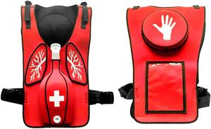 Chaleco de Primeros Auxilios para Adultos, Chaleco de Entrenamiento para Obstrucción de las Vías Respiratorias, Entrenamiento de Primeros Auxilios para Asfixia, Chaleco para Obstrucción de Objetos Extraños en la Garganta - Product Image 2