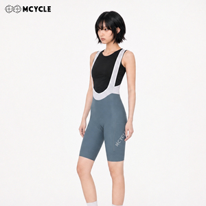 Mcycle 핫세일 사이클링 빕숏 패드 내장 반사 기능 심리스 자전거 반바지 여성용 모노스 데 시클리스모 MOQ 10개 - Product Image 5