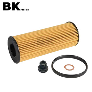 ไส้กรองน้ำมันเครื่อง Bk รุ่น 26320-2R000 สำหรับรถยนต์ฮุนไดและเกีย ทำจากวัสดุกระดาษ พร้อมโอริงและปะเก็น - Product Image 1