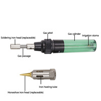 Fer à souder au gaz portable de petite taille, outil de soudage et d'entretien ménager, fer à souder au gaz de type stylo, marque originale