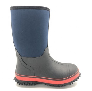 Botas de agua de lluvia para niños, botas de neopreno impermeables de goma - Product Image 1