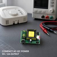 미니어처 5V/2A 전원 모듈 220V에서 5V 2A로 절연된 스위칭 전원 공급 장치 슬림 보드 AC에서 DC로 변환 보드 마운트