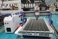 ACCTEK alta calidad y alta eficiencia móvil escritorio pequeña carpintería CNC máquina de grabado AKG6012