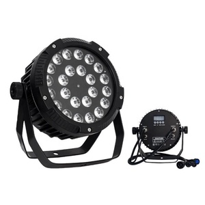 AICPOSE - Foco LED Par de Aluminio Fundido a Presión, 24 x 15 W, IP65, Resistente al Agua, RGBWA, para Escenarios - Product Image 1