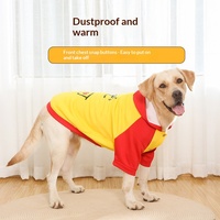 Cardigan d'hiver pour chien de grande taille (Labrador, Golden Retriever, Husky d'Alaska) – Design mignon, chaud, respirant et décontracté pour l'automne et l'hiver