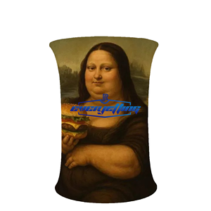 Espositore Promozionale Pieghevole con Illuminazione LED Interna, Barra Luminosa e Sollevamento Rapido per Presentazioni Frontali - Product Image 3