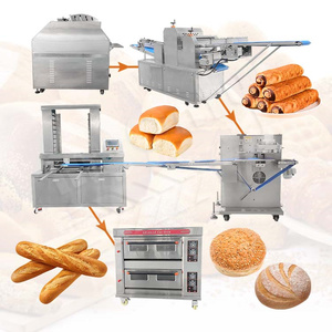 MY Mini machine entièrement automatique Baguette De <span class=keywords><strong>Pain</strong></span> Bakery Bun Line Toast <span class=keywords><strong>Sandwich</strong></span> Bread Baking Machine - Product Image 1