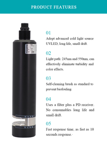 Sonde de détection de la qualité de l'eau numérique Aice Tech Industrial High Online COD RS485 pour la surveillance des eaux usées - Product Image 3