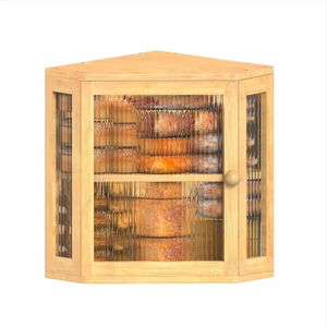 Factory Direct Double Layer Bamboo Bread Bin High Quality extra Large <strong>Wooden</strong> Bread <strong>Box</strong> for Kitchen Countertop <strong>Storage</strong> - Product Image 1