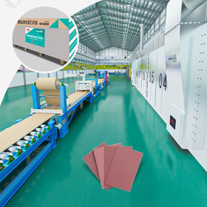 Ligne de production de plaques de plâtre de qualité supérieure avec automatisation avancée et technologie de fabrication sans poussière - Product Image 1