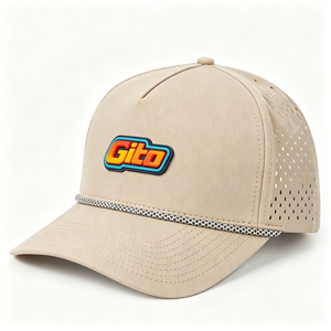 Custom Mid Profile Performance Baseball Hat <b>Waterproof</b> Sport <b>Cap</b> - Product Image 1