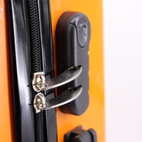 Ensemble de 3 valises à roulettes, sacs de voyage, valises, couleur or rose, matériau ABS, 20, 24, 28 pouces