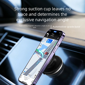 Cargador Inalámbrico Magnético para Auto de 15W |   Ventosa de succión fuerte con adhesión sin residuos |   Ajuste Libre Multiángulo |   Compatible con Vidrio/Azulejo - Product Image 2