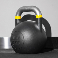 Ensemble de kettlebells pour la compétition en musculation, pour des entraînements du corps entier, équipement de fitness commercial, programmes d'entraînement