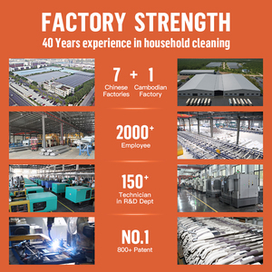फर्श की सफाई स्क्वीजी मैजिक ब्रोम भारी शुल्क लंबे हैंडल टी-बाथरूम टाइल और लकड़ी के फर्श के लिए - Product Image 2