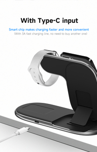 Meilleur vendeur 2024 sur Alibaba Produit le plus vendu Rapide pour AirPods Montre Téléphone Chargeur sans fil 6 en 1 - Product Image 2