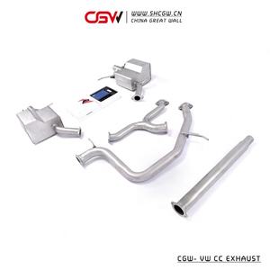 ท่อไอเสียสเตนเลสวาล์วเสียงสำหรับ VW CC 1.8T <span class=keywords><strong>2</strong></span>.0T <span class=keywords><strong>3</strong></span>.0ปี2009-2017 - Product Image 4