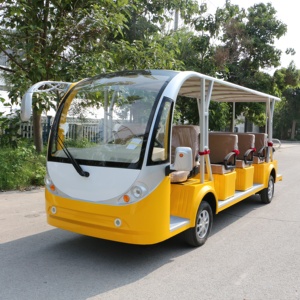 Xe tham quan năng lượng mới 14 chỗ ngồi với pin 60V dùng cho tham quan khu thắng cảnh & đưa đón khu nghỉ dưỡng - Product Image 1