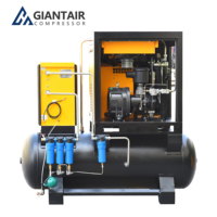 Compresseur d'air électrique GIANTAIR 15 kW 24 CV 3 m³/min 116 psi, compresseur d'air à vis industriel fixe pour système d'air