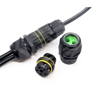 IP68 방수 커넥터 터미널 블록 1 인렛 <span class=keywords><strong>2</strong></span>/<span class=keywords><strong>3</strong></span>/4 아웃렛 실외 케이블 와이어 스플리터 허브 익스텐더 - Product Image 3