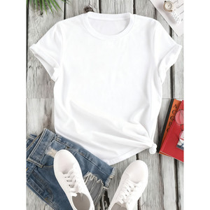 T-shirts décontractés pour hommes à manches courtes, 100 % coton, imprimé blanc, respirants, anti-rides, écologiques, haute qualité, 180 grammes, collection 2026 - Product Image 5