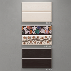 Azulejos de Pared de Cerámica Brillante con Diseño Marrón Marroquí de 300x450 mm, para Baños y Centros Comerciales, Uso en Interiores de Casa, 30x45 cm, Gran Venta - Product Image 2