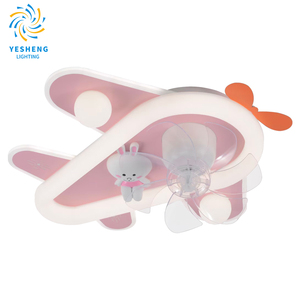 Trẻ Em Của Phòng Máy Bay LED Quạt Trần Và Ánh Sáng Màu Xanh Hồng Trẻ Em Phòng Ngủ Máy Bay Trực Thăng LED Ánh Sáng Với <span class=keywords><strong>Fan</strong></span> Và Điều Khiển Từ Xa - Product Image 1