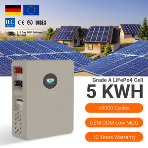 แบตเตอรี่ Lifepo4 48V 100Ah ระบบกักเก็บพลังงานสำหรับใช้งานกลางแจ้งหรือในบ้าน พร้อมสายเชื่อมต่อแบตเตอรี่ - Product Image 1