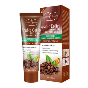Gel exfoliant au café pour le <span class=keywords><strong>visage</strong></span>, crème nettoyante en profondeur, élimine les résidus de maquillage, gel exfoliant pour le <span class=keywords><strong>visage</strong></span> au café naturel et biologique - Product Image 5