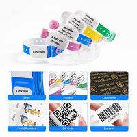 Bracelet d'identification médical pour patient, imprimable à chaud, bracelet thermique imprimable 1" x 10" pour hôpital, sans danger pour tous les types de peau