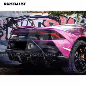 Alerón Trasero de Fibra de Carbono Forjado Estilo <span class=keywords><strong>OD</strong></span> para Lamborghini Huracán EVO RWD - Product Image 3