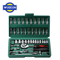 Jeu de vis Wugeon 46pc en gros avec boîte à outils-Service de dépannage mobile de réparation automatique OEM/ODM