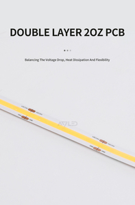 Bande lumineuse LED COB DC24V Longue Durée 3000k 4000k 6500k pour la décoration de la maison, des armoires et des plafonds - Product Image 6