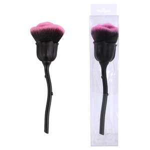 Cepillo suave para <span class=keywords><strong>uñas</strong></span>, cepillo de limpieza de polvo, cepillo limpiador de polvo brillante con forma de <span class=keywords><strong>Rosa</strong></span> acrílica <span class=keywords><strong>rosa</strong></span> - Product Image 6