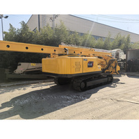 Foreuse rotative hydraulique sur chenilles de 25 m, alimentée au diesel, pour le forage de pieux de fondation