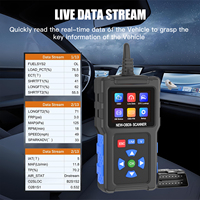 Escáner de Diagnóstico OBD2 12-24V Universal con Pantalla a Color de 2.8 Pulgadas, Lector de Códigos de Luz de Verificación del Motor para Diagnóstico de Camiones y Automóviles