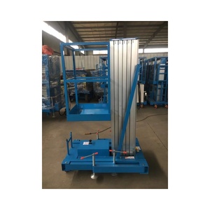 <span class=keywords><strong>Plataforma</strong></span> de trabajo de elevación eléctrica con Gato hidráulico <span class=keywords><strong>Plataforma</strong></span> de trabajo aéreo de doble mástil para limpieza de ventanas - Product Image 6