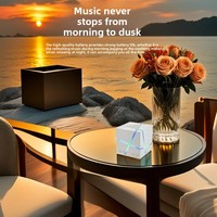 Mini haut-parleur Bluetooth 5.3 avec subwoofer RGB, son puissant, fente pour carte TF, batterie 500 mAh, portable pour extérieur, voiture, maison, vente en gros OEM