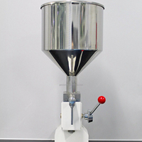 Machine de remplissage manuelle pour liquides, crèmes, lotions, shampoings, conditionneurs, flacons et bocaux en verre