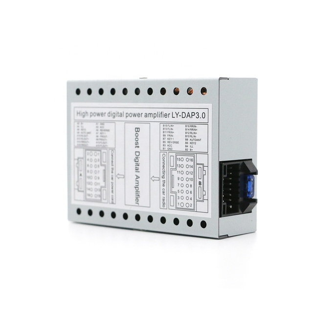 Wholesale Dsp Audio Amplifier for Android Car Radio Car Amplifier 4-channel Audio Output Easy Installation