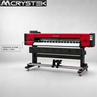 Printer Format Lebar 1800mm dengan Kepala Cetak Xp600 dan Sistem Pengambilan Gulungan Otomatis untuk Printer Inkjet Eco-Solvent