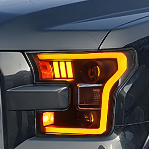 Phare LED AURON DRL pour Ford Raptor F150 2015-2020, accessoires automobiles, 36W 6000K, ajustement universel, phare avant OE - Product Image 3