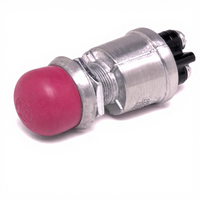 Interrupteurs à bouton-poussoir robustes de la série 90030 SW P-P MOM NO 2POS CAP
